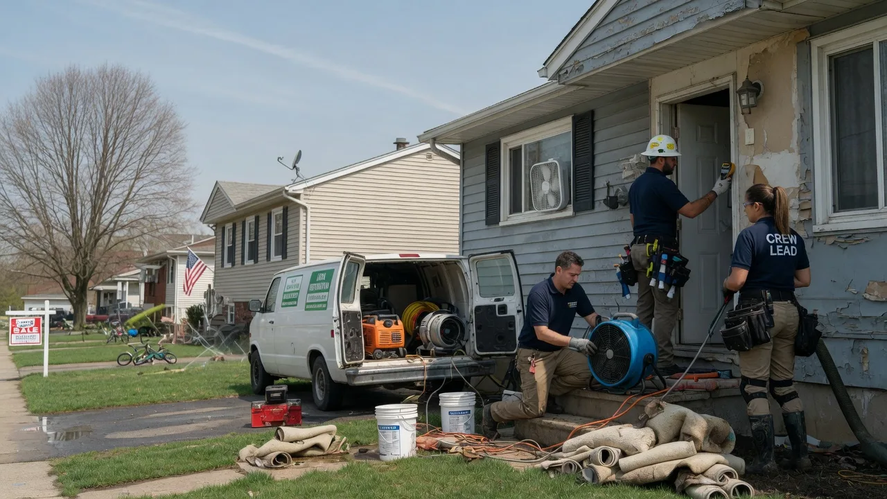 Flood Cleanup in Thompson Ridge, NY near me